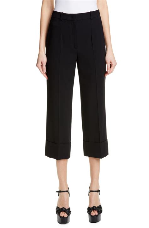 michael kors feather cuffed pants